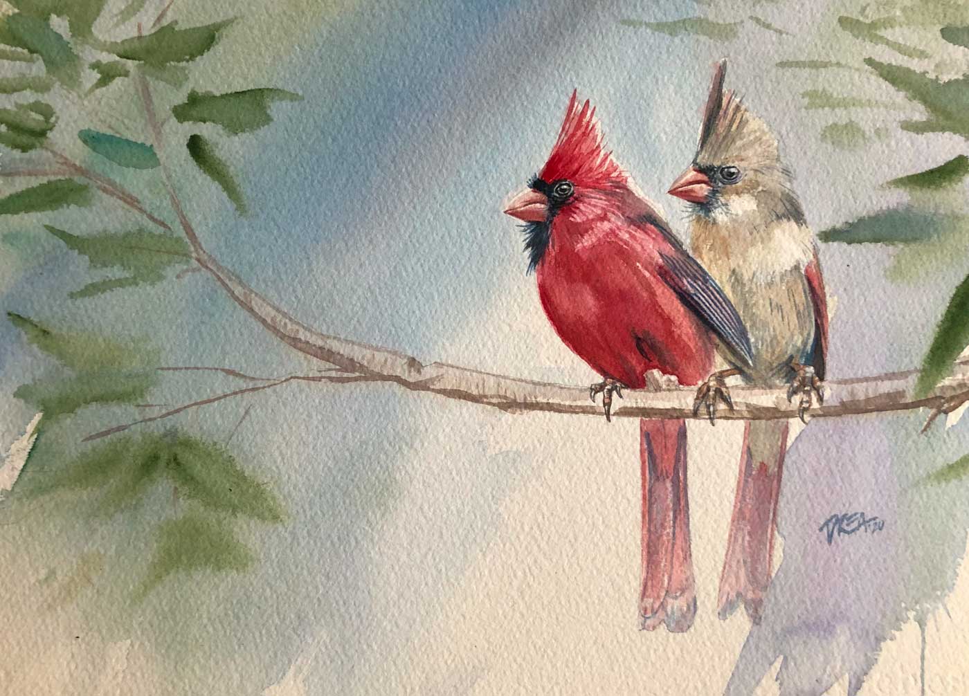 Ray-Drea-Cardinals-watercolor